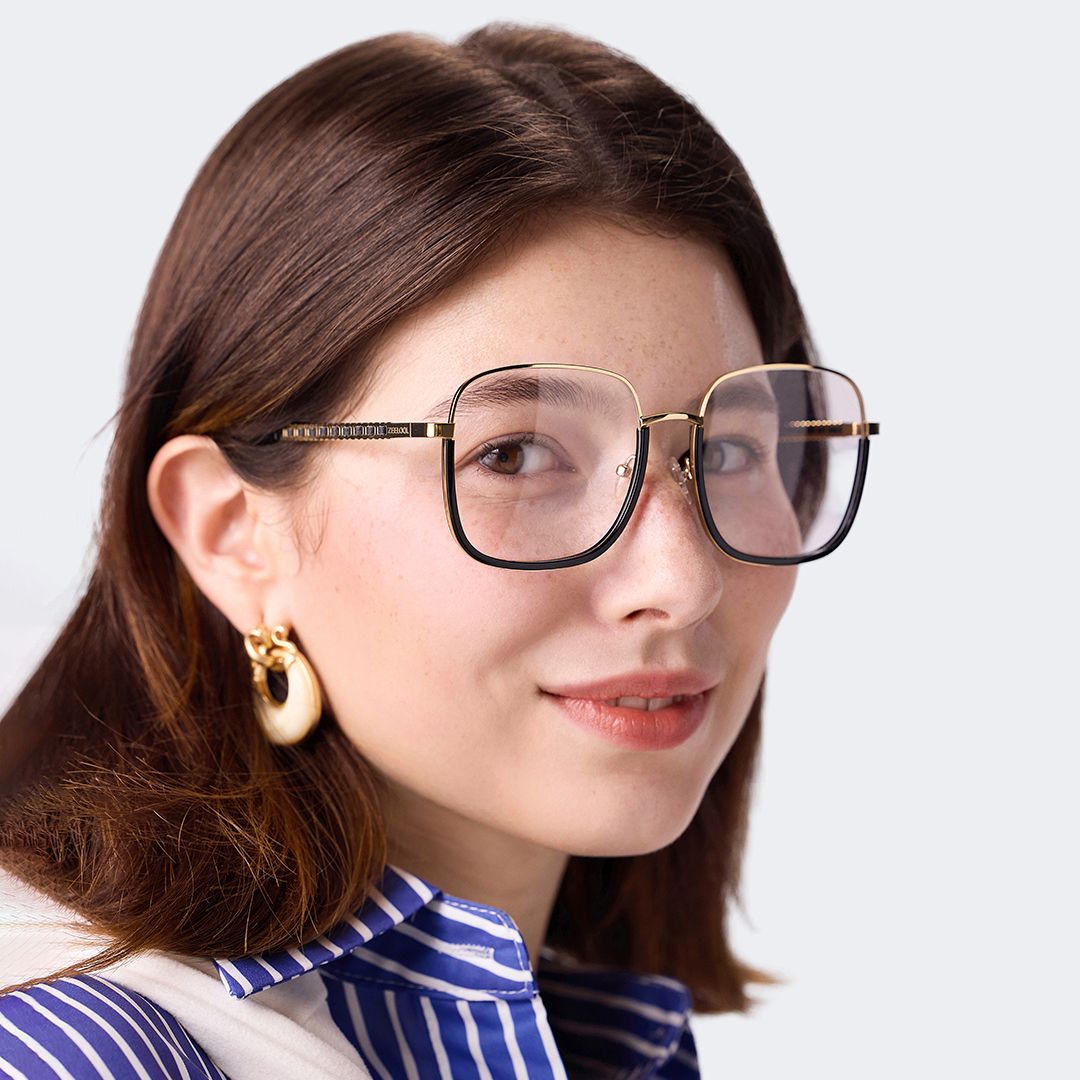 Perfecta Big Square Prescription Glasses | Zeelool6
