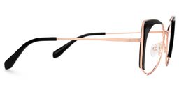 Ketty Cateye Black Glasses2