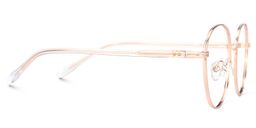 Celena Round Rose-Gold Glasses2