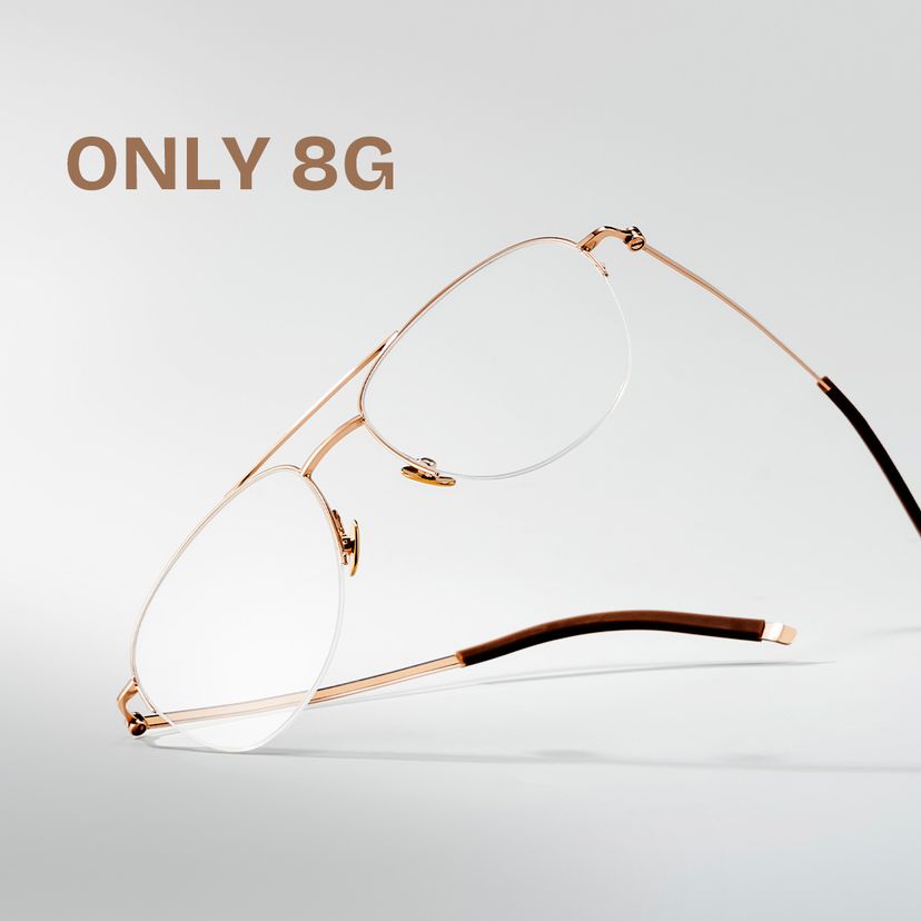 Grayson Aviator Gold Glasses