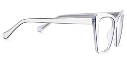 Shanell Butterfly White-Black Glasses2