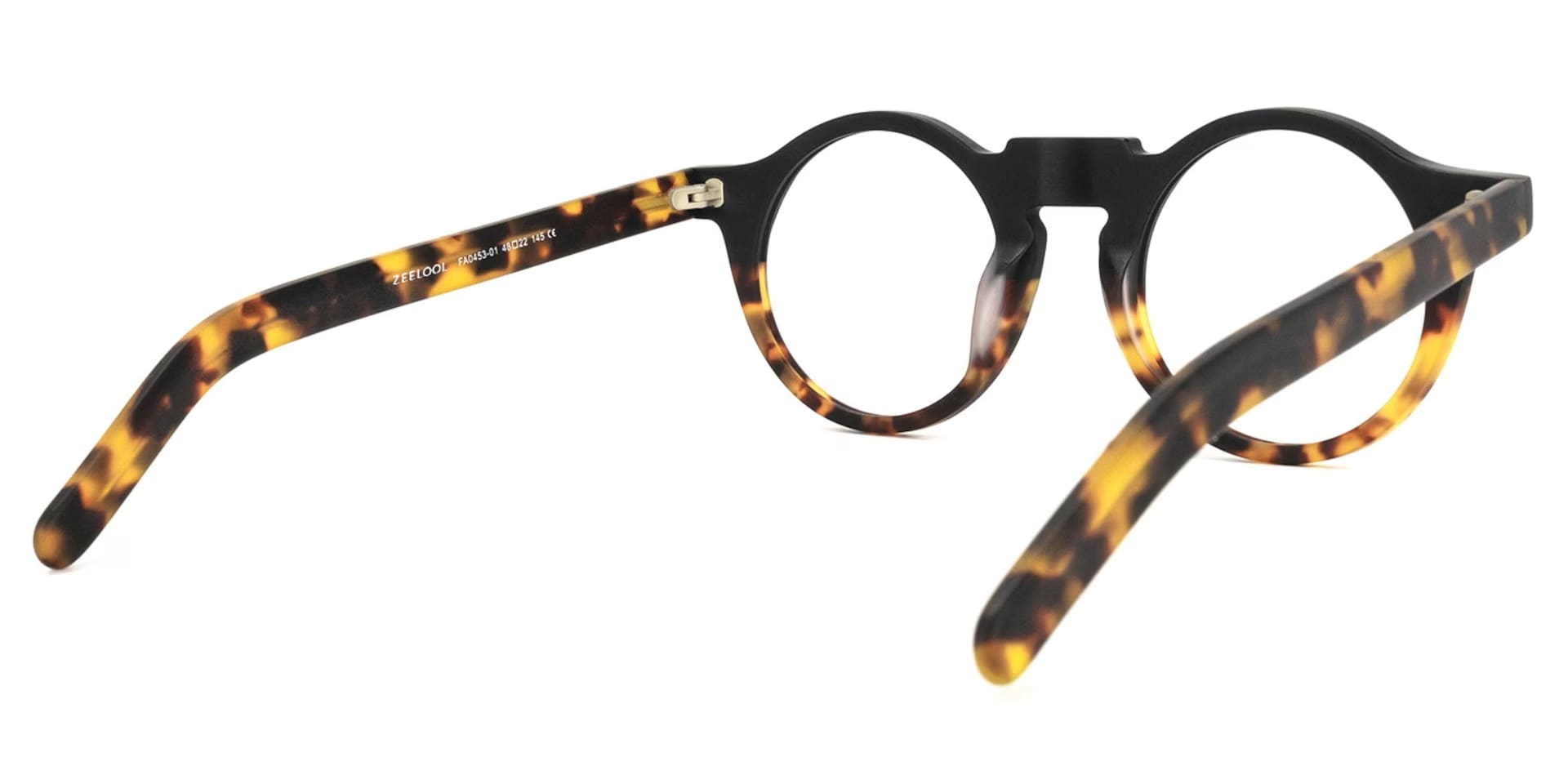 Jamie Round Tortoise Glasses | Zeelool Glasses4