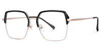 Moses Square Black Glasses1