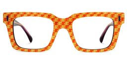 Kirkland Rectangle Orange Glasses0