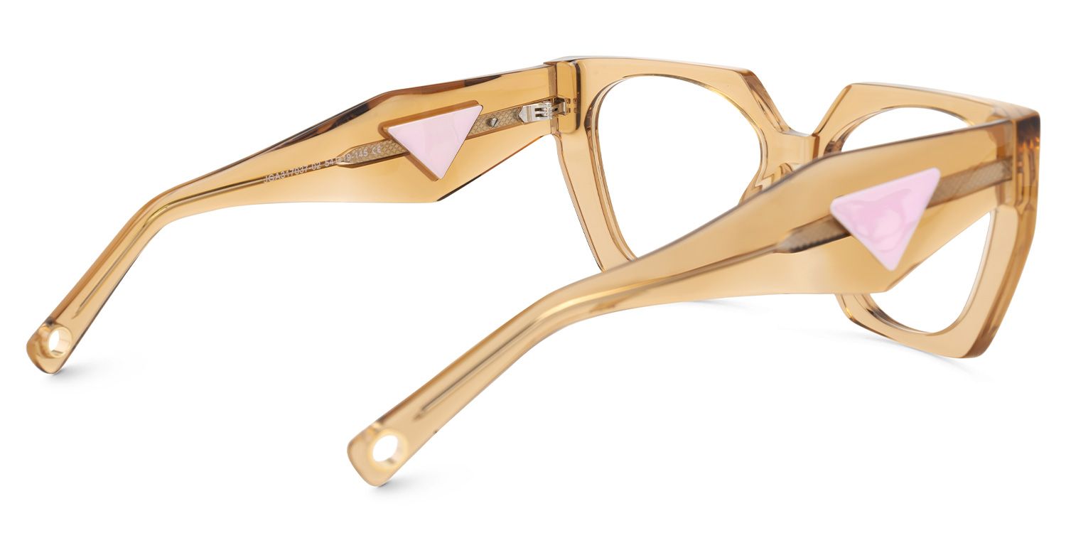 Geometric Rodgers Champagne Glasses deals -Zeelool Glasses3