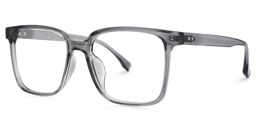 Contreras Square Gray Glasses | Zeelool Glasses