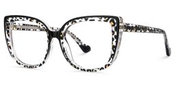 Fenn Cateye Black Tortoise Glasses2