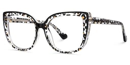 Fenn Cateye Black Tortoise Glasses2
