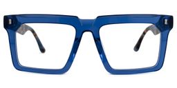 Moreland Rectangle Blue Glasses0