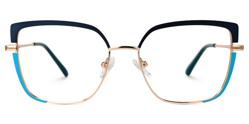 Grasso Square Two-Tone Glasses