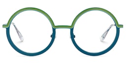 Vevay Round Purple Glasses0