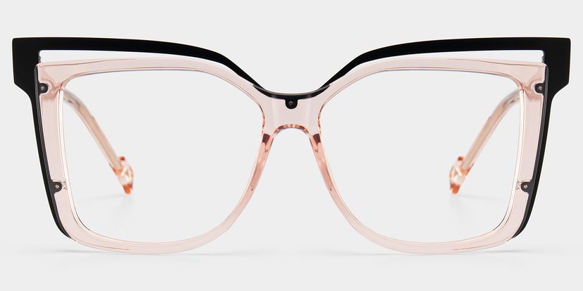 Twolla Square Beige Glasses