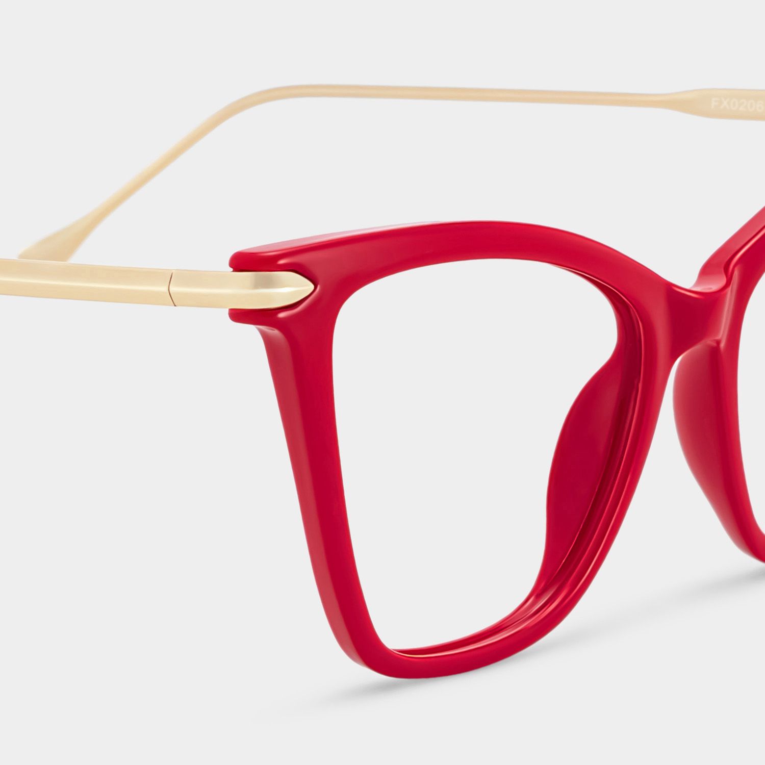 cathillページ Cat Eye Red Glasses | Zeelool Glasses