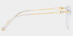 Amelia Cat eye Clear Glasses7