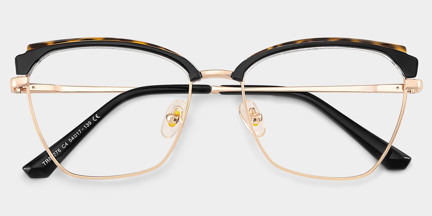 Phoebe Browline Tortoise Glasses2