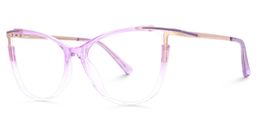 Yomary Cateye Purple Glasses1