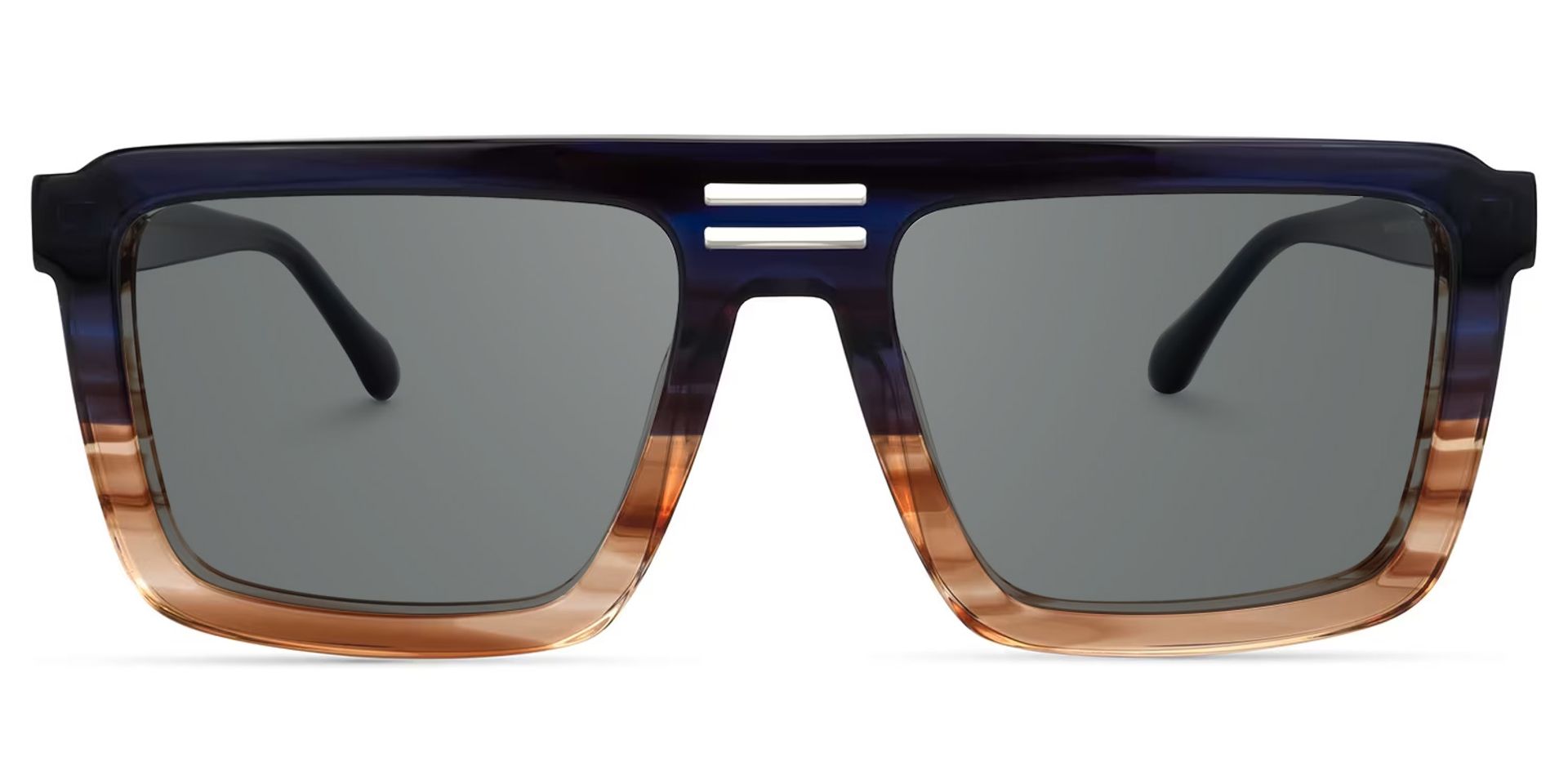 Yamilex Square Two-Tone Sunglasses | Zeelool Glasses0