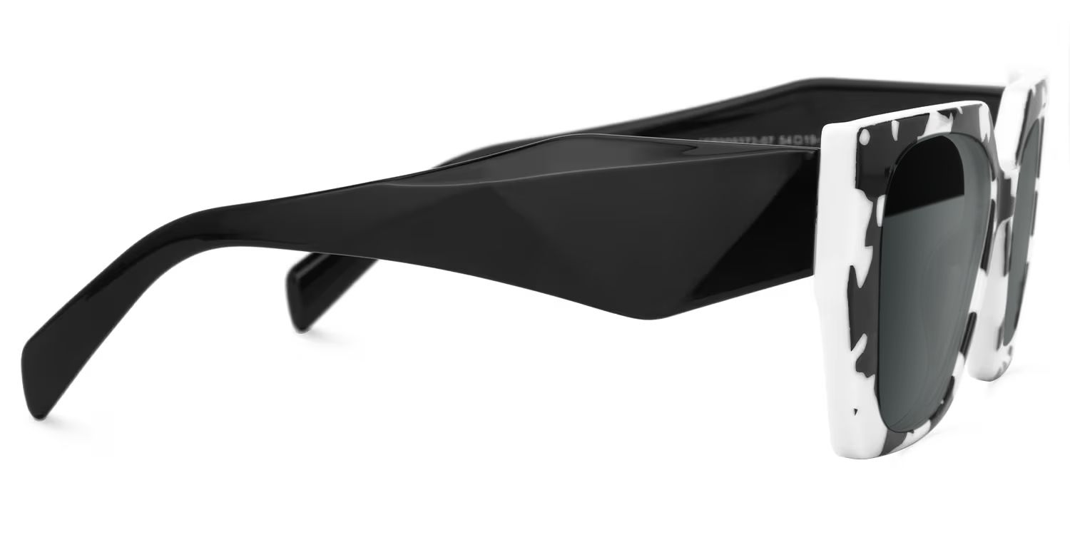 Geometric Sileidy Purple-Pink Sunglasses deals -Zeelool Glasses2