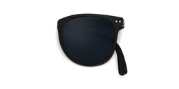 Lindzy Square Black Sunglasses1