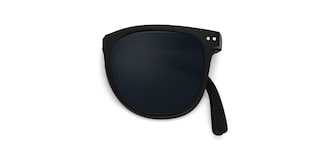 Lindzy Square Black Sunglasses1