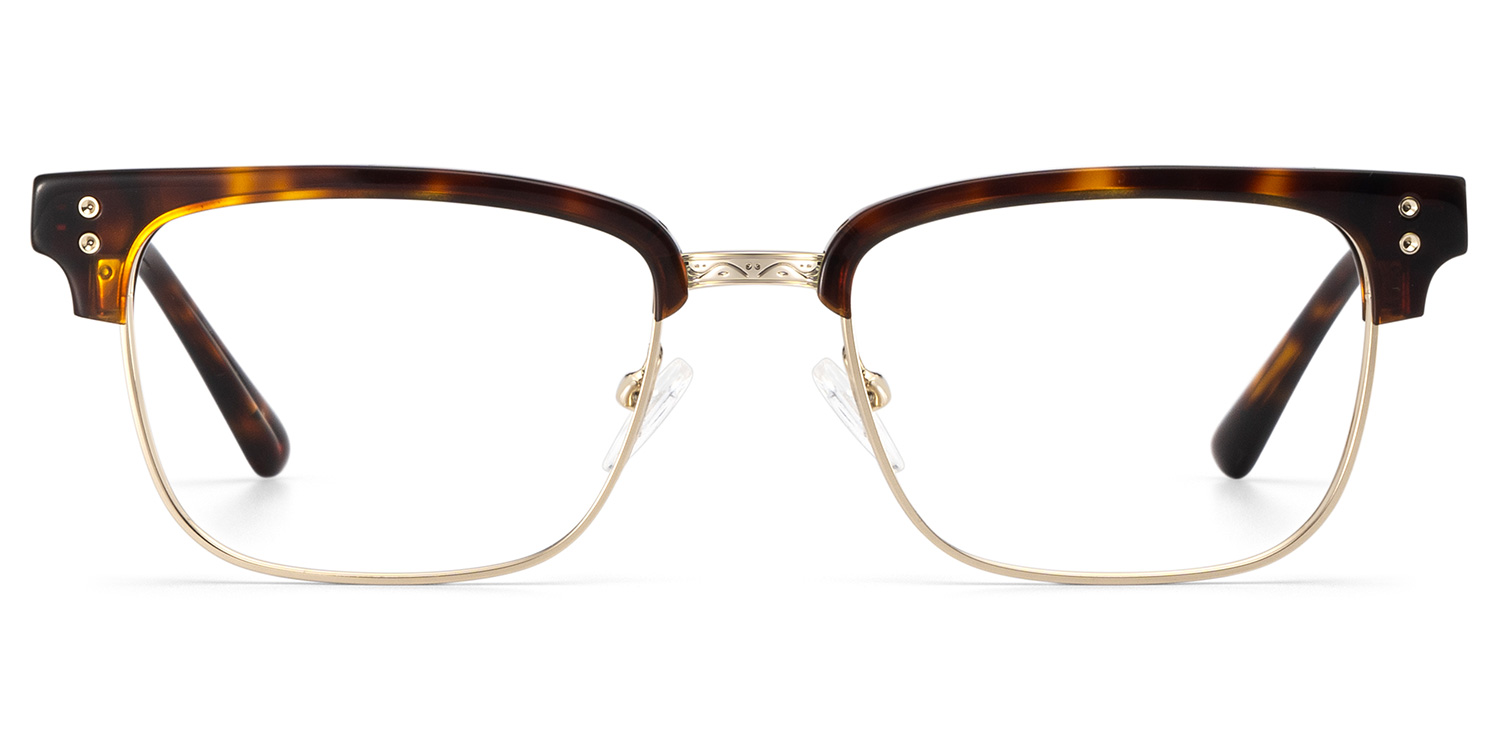 Ryan tortoiseshell browline Frame glasses Online | ZEELOOL