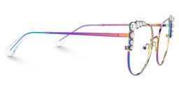 Wallice Cateye Iridescent Glasses2