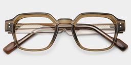 Joy Brown Geometric Glasses2