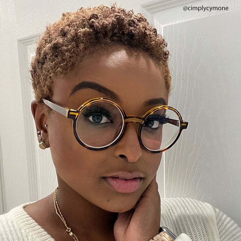 Chantel Round Tortoise Glasses | Zeelool Glasses6