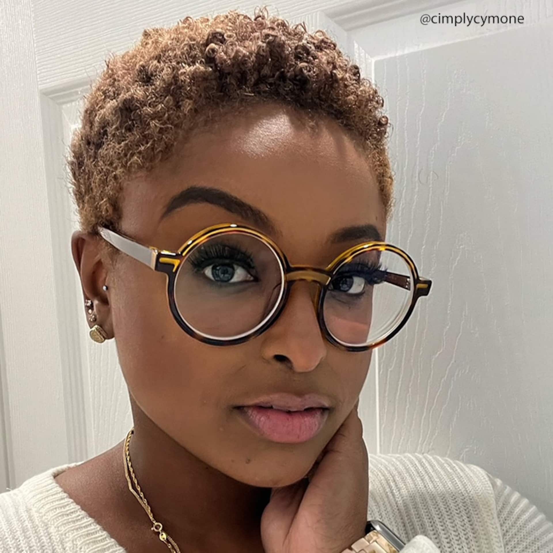 Chantel Round Tortoise Glasses | Zeelool Glasses6