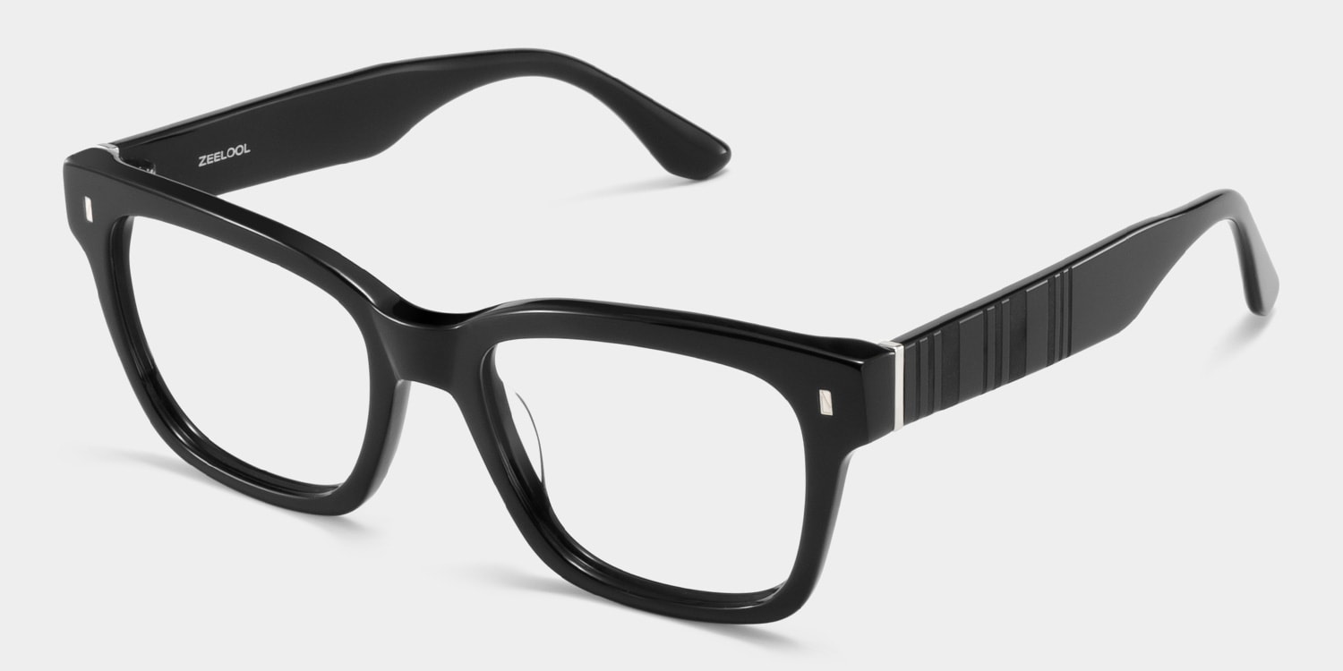 Pride Square Black Glasses3