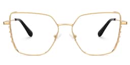 Jamison Square Gold Glasses0