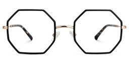 Griffith Geometric Black Glasses0
