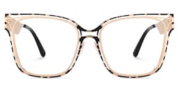Dacarine Square Tortoise Glasses1