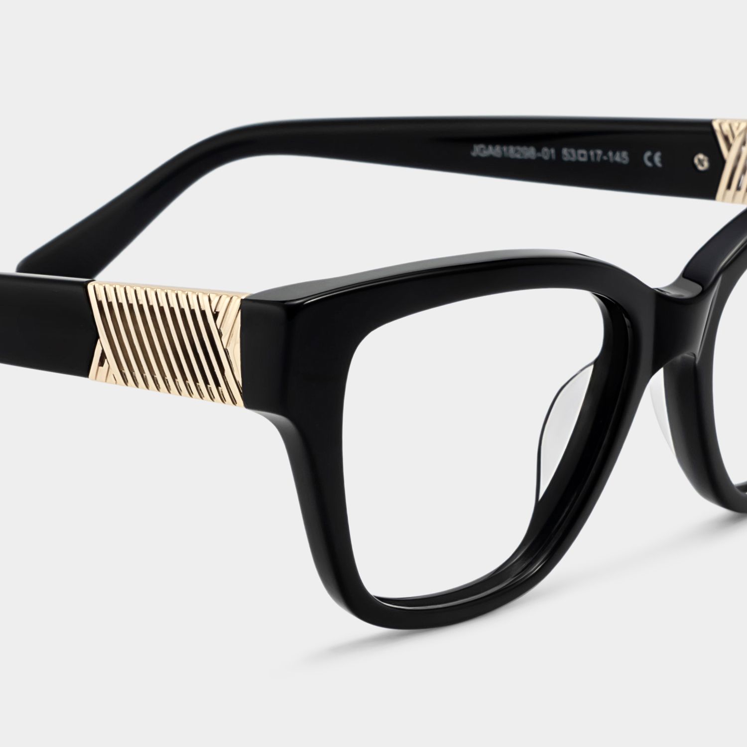 Miranda Black Frame Cat Eye Glasses for Women | ZEELOOL4
