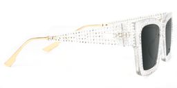 Drayton Clear Square Sunglasses2