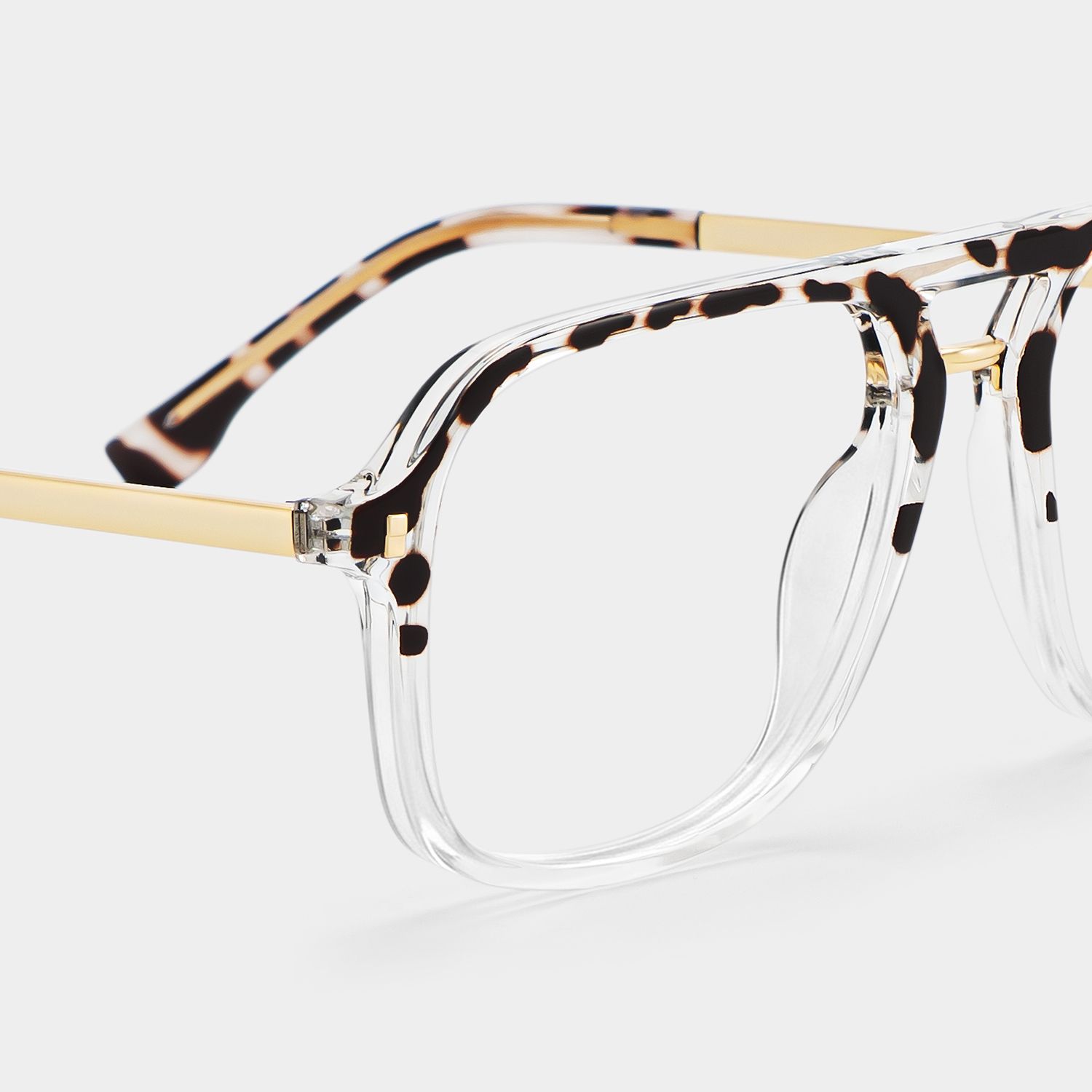 Kilworth Aviator Two-Tone TR Frame Glasses | ZEELOOL4