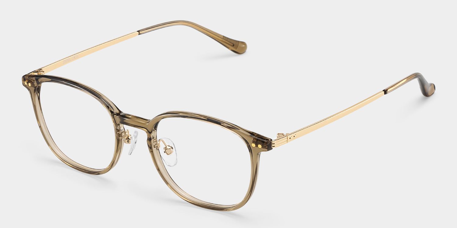 Mira Brown Frame Prescription Glasses with Oval Shape | ZEELOOL5