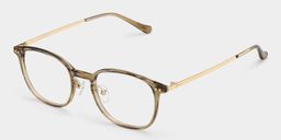 Mira Oval Brown Glasses5