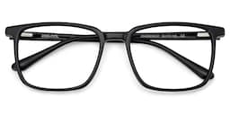 Aidan Rectangle Black Glasses2