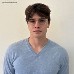 Iris Aviator Light Gold Glasses7