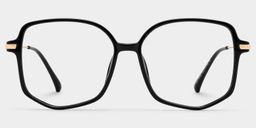 Payton Geometric Black Glasses0