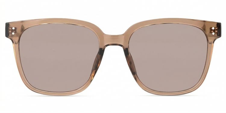 Donnalyn Brown Square Sunglasses