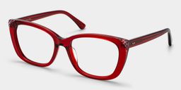 Madeline Red Cat-eye Glasses3
