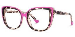 Fenn Cateye Pink Tortoise Glasses2