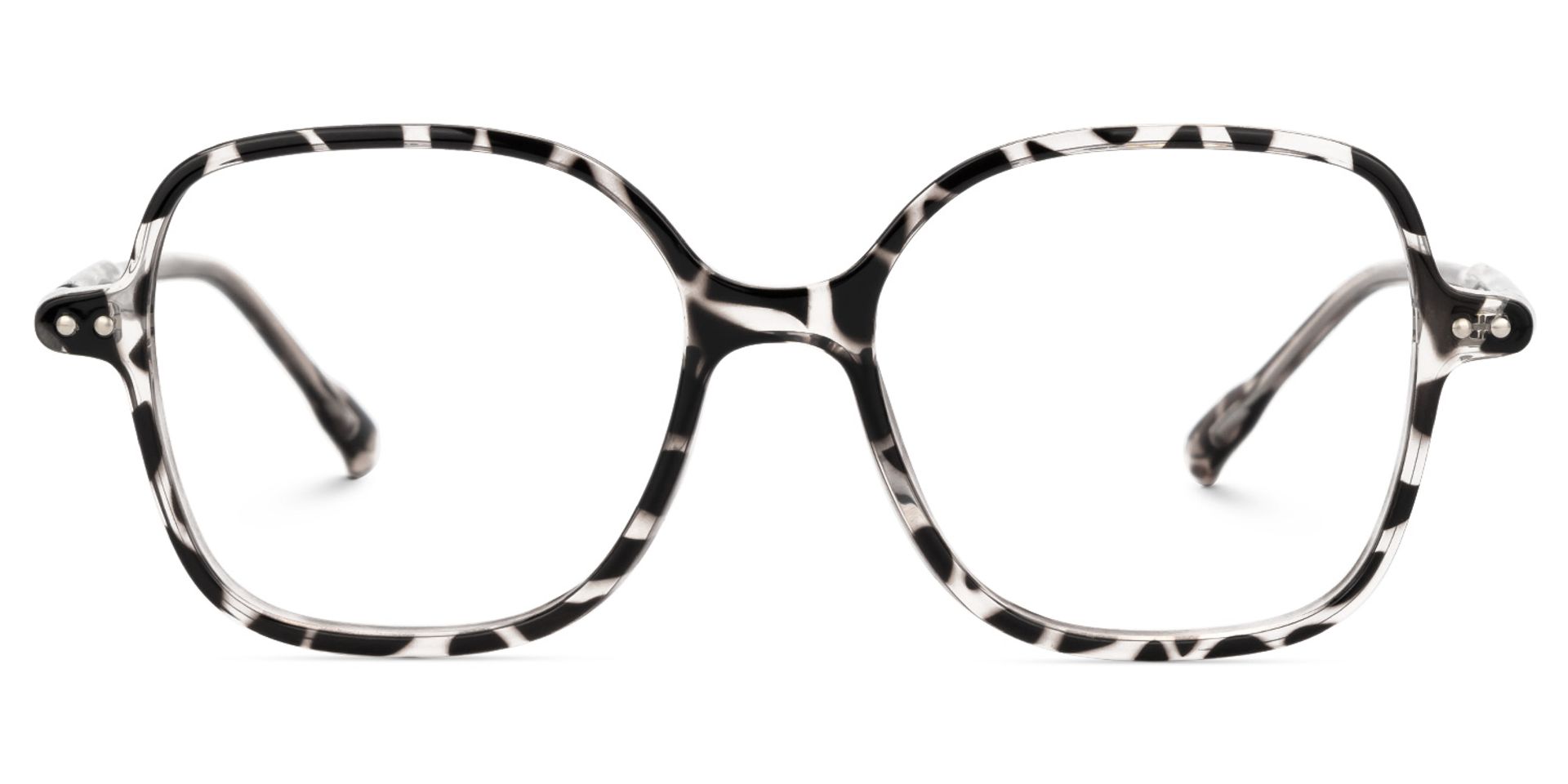 Dark-Tortoise Lenzie Square Frame Eyeglasses | Zeelool0