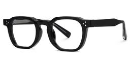 Moaya Square Black Glasses1