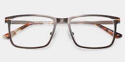Roxana Rectangle Brown Glasses2