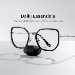 Levi Geometric Black Glasses0