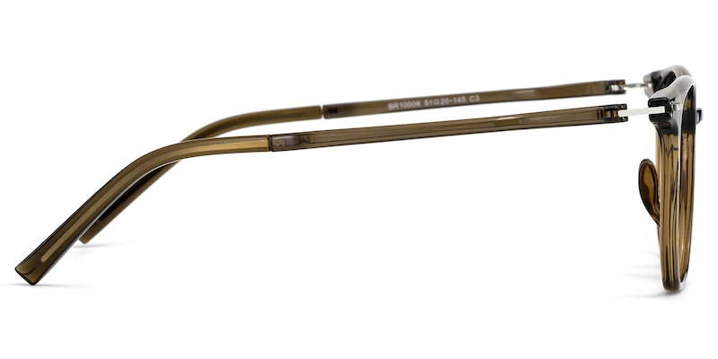 Geometric Green Eyeglasses- Isla TR90 Frame Glasses4
