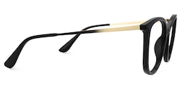 Jenee Oval Black Glasses2